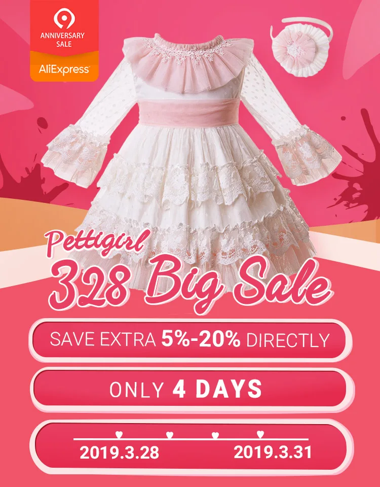 Pettigirl Girls пасхальное платье; летнее кружевное Желтое платье принцессы для девочек с рисунком в виде Hariband детская одежда