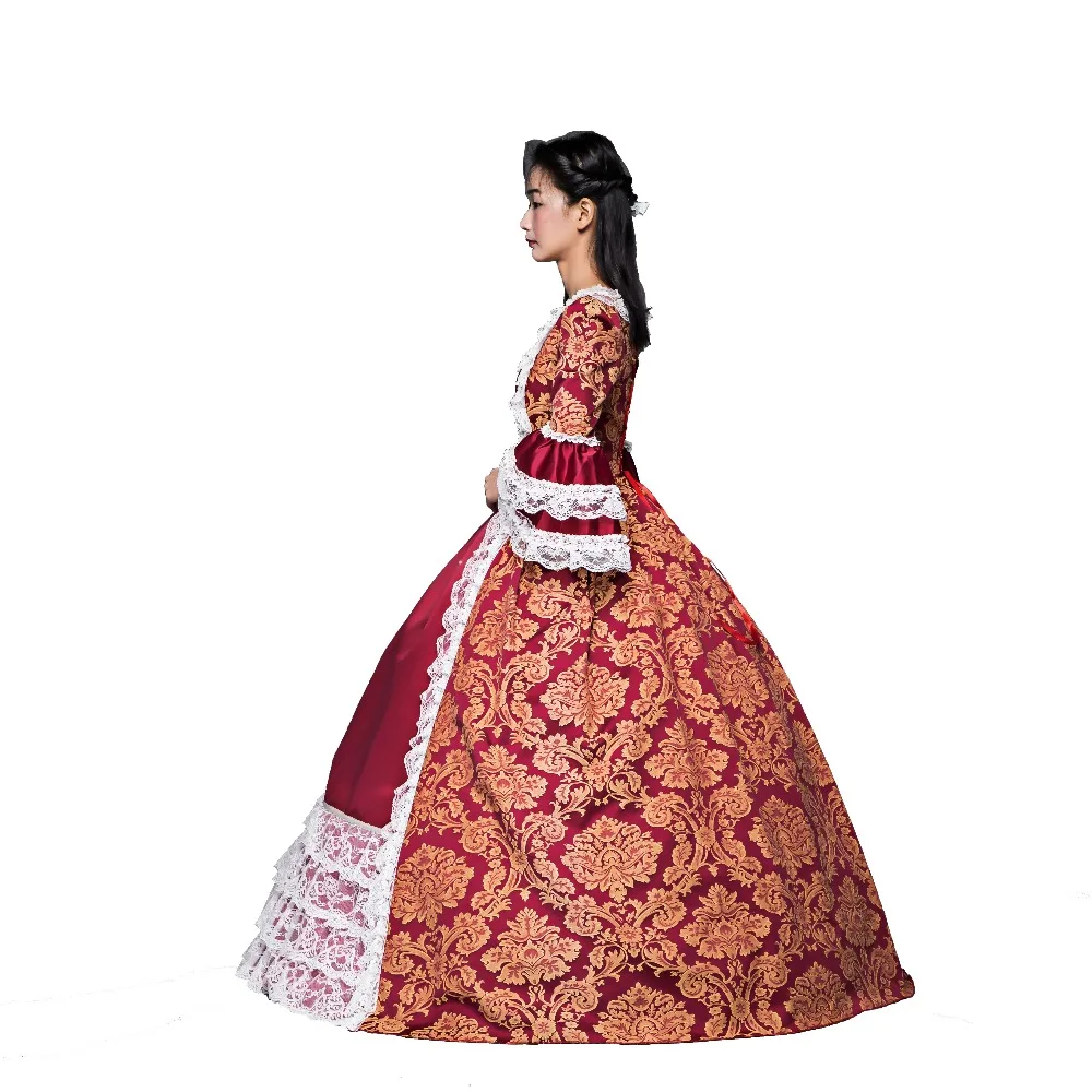 

Red Victorian Dress Georgian Dreadful Victorian Dress Gothic Period Victorian Dressing Gown