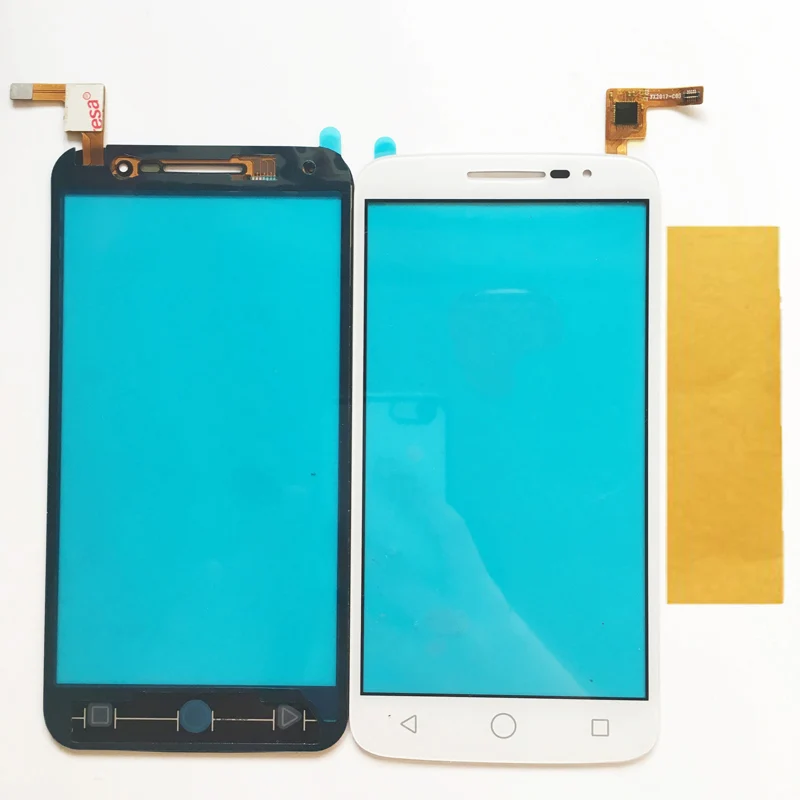1 шт./лот сенсорный экран дигитайзер для Alcatel One touch OT7043 7043 7043Y 7043A 7043E 7043K сенсорный экран стеклянная панель