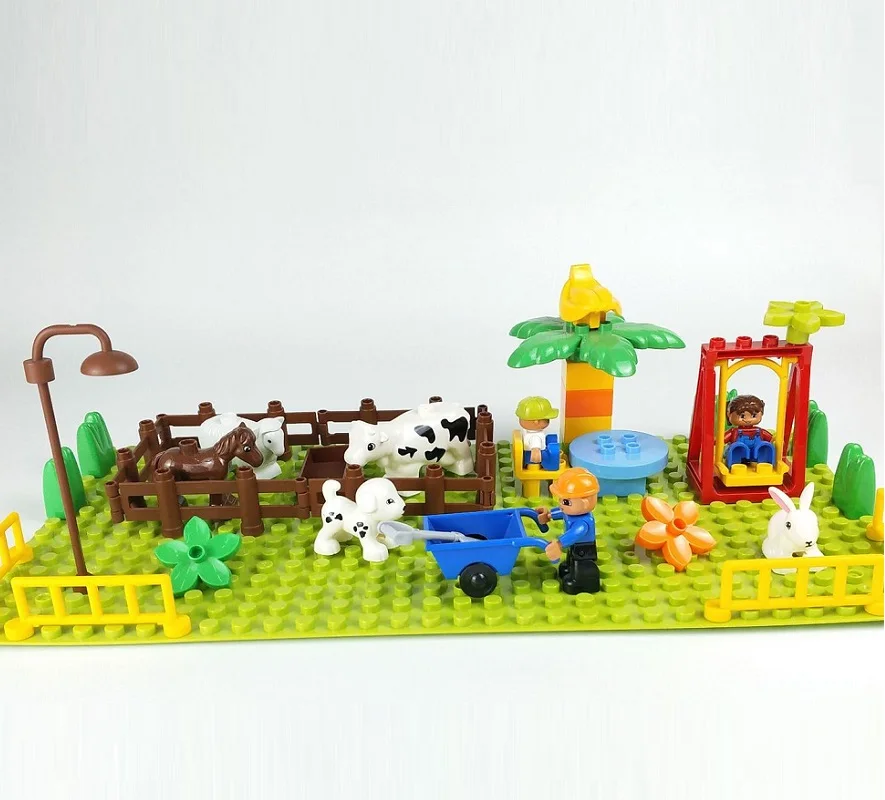 Строительные блоки большого размера аксессуары игрушки Совместимые Кирпичи