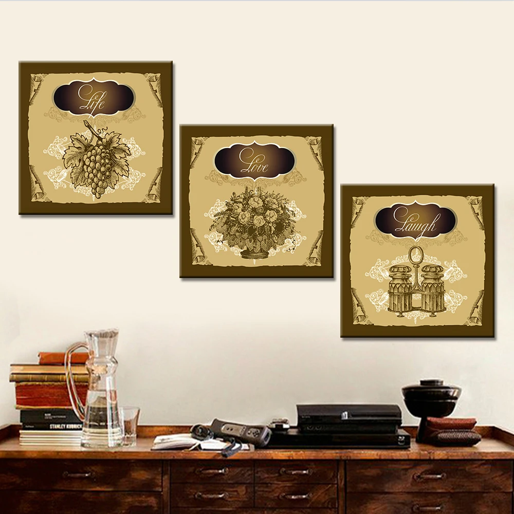 Прямая поставка плакаты и принты без рамки с изображением фруктов винограда