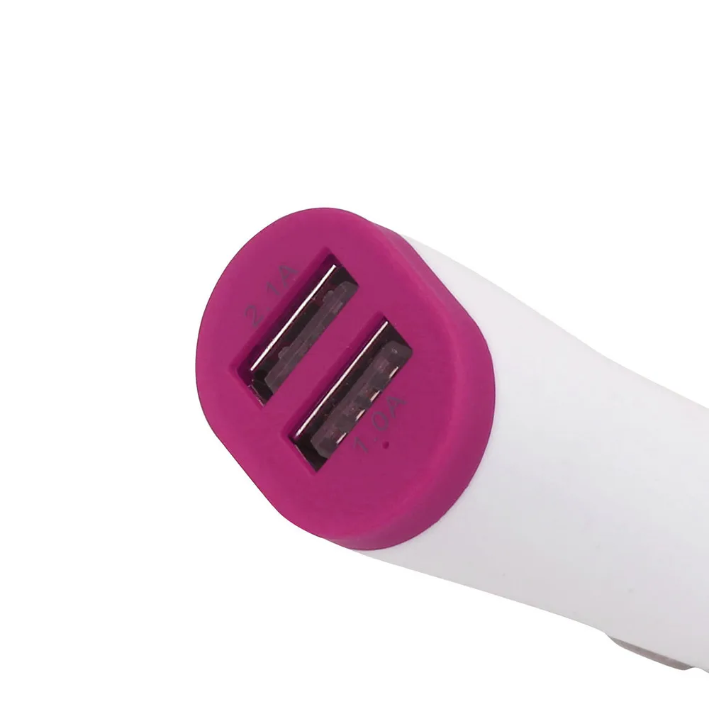 Автомобильное зарядное устройство с двумя портами автомобильное usb-портами 2 1 А