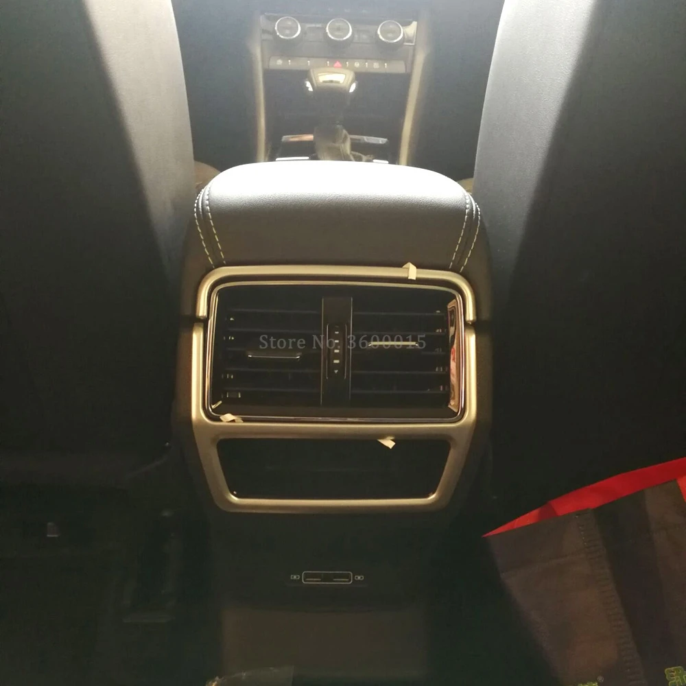 Для Skoda Kodiaq 2016 2017 2018 автостайлинг запчасти подлокотник ствол крышки выпускного
