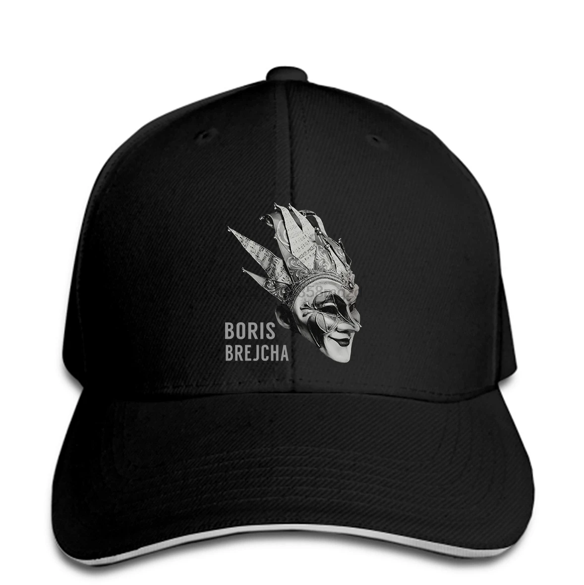 DJ Boris Brejcha логотип для мужчин черный МУЖСКОЙ БЕЙСБОЛЬНЫЙ колпачок для крышки женский солнцезащитный козырек