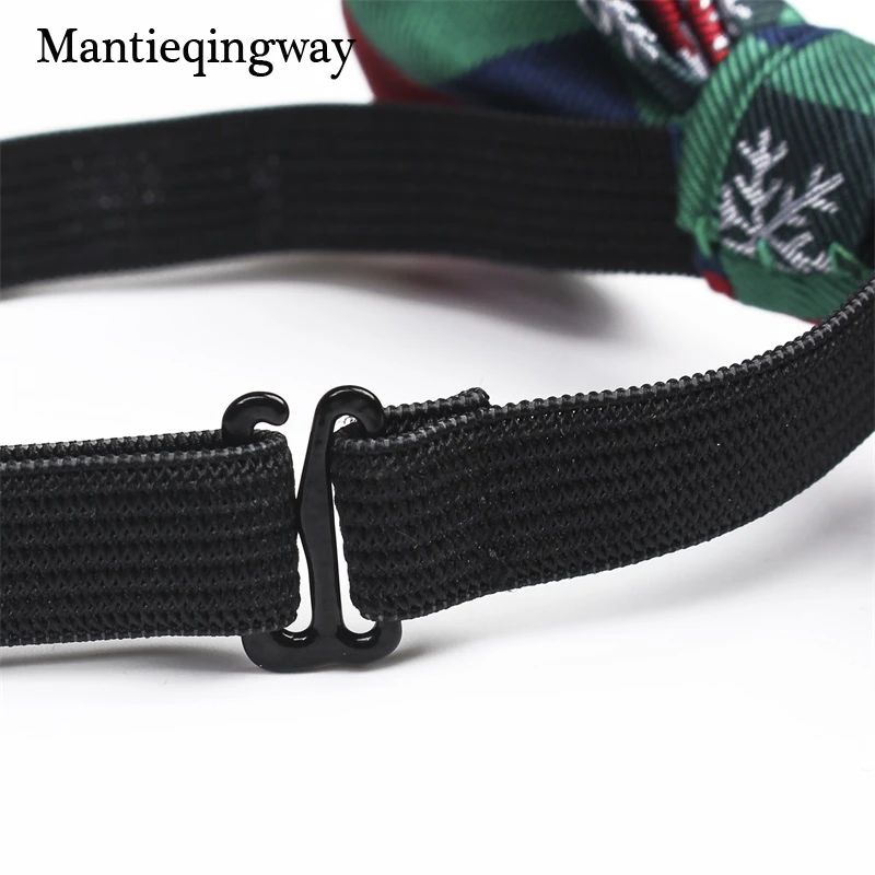 Mantieqingway/детские рождественские галстуки бабочки для маленьких мальчиков рубашки