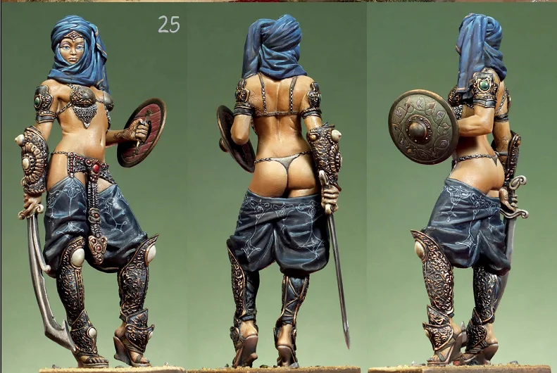 Набор из смолы древний арабский воин|warriors| |