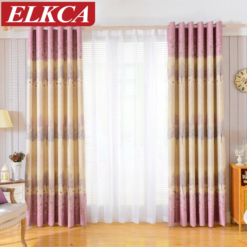 1 шт. светонепроницаемые шторы с принтом для детской комнаты занавески на окна