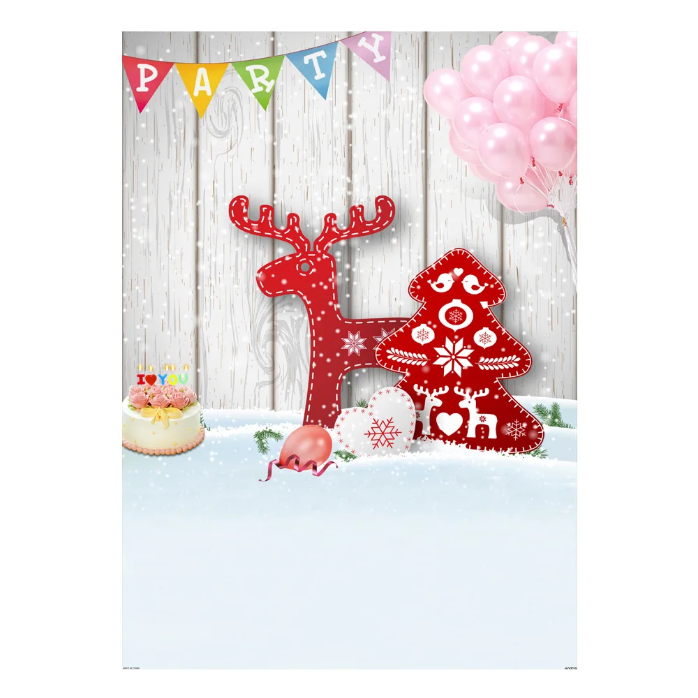 Andoer 1 5*2 м/5*7 футов Высокое качество Рождественский стиль фотография Фон дети
