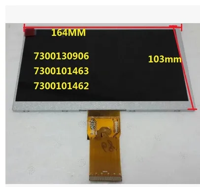 

7300130906 Small p76a M76 original dual-core tablet 7 hd display screen lcd screen 1024x600 HD 7300101463 7300101462 E242868