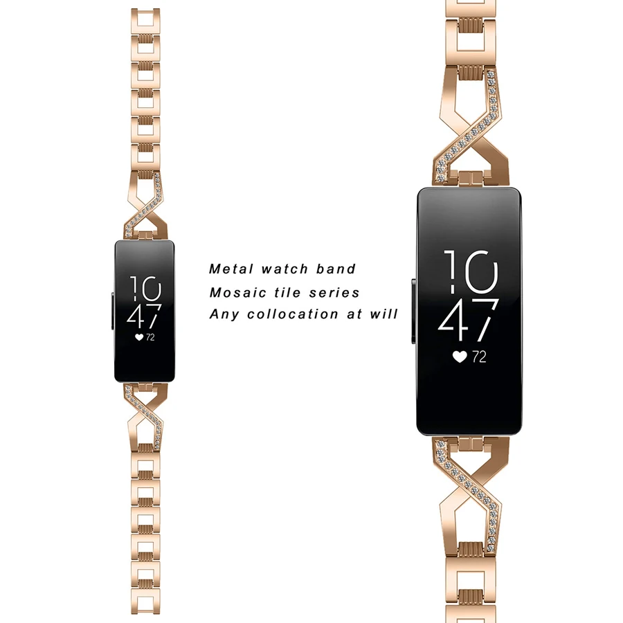 Браслет из нержавеющей стали для часов Fitbit Inspire/Inspire HR | Электроника