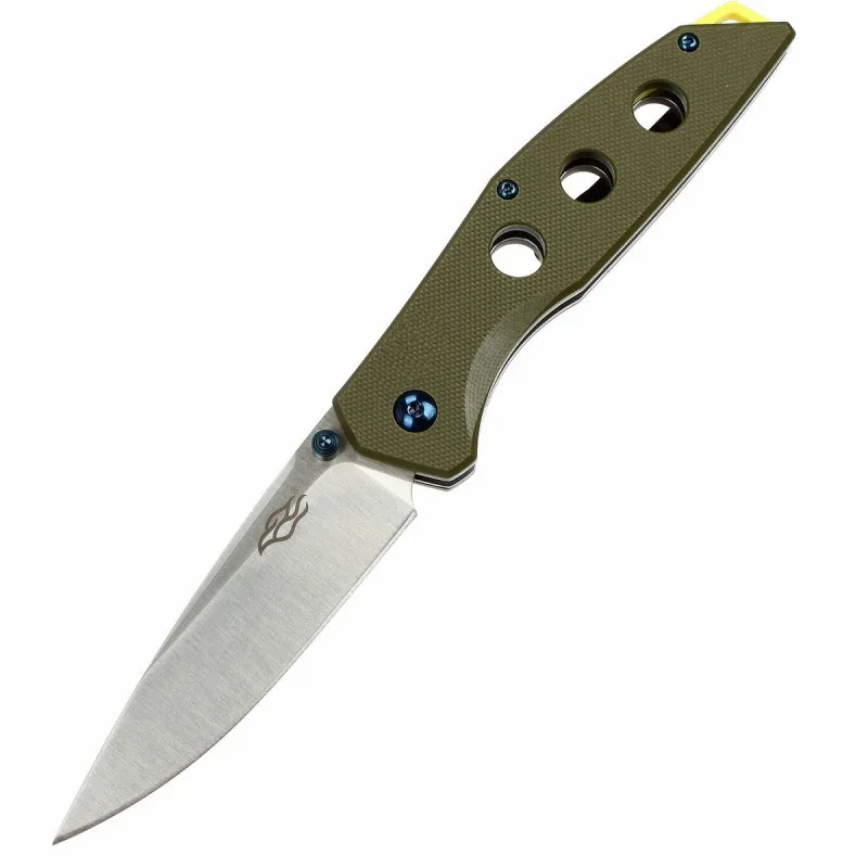 Зеленый Ganzo Firebird FB7621 Топ EDC Складной нож 440C Лезвие G10 ручка из углеродного волокна Открытый Отдых Охота EDC карманный инструмент ножи - Цвет: Зеленый