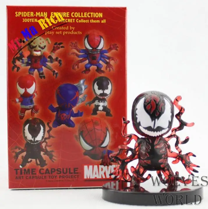 7pcs/set Spiderman Venom Action Figures Pvc Brinquedos Collection Toys For Christmas Gift | Игрушки и хобби