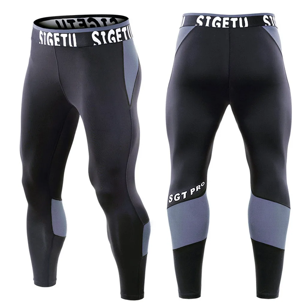 Pantalon homme уличная джоггеры мужские летние фитнес пэчворк Бодибилдинг Кожа обтягивающие длинные спортивные штаны брюки