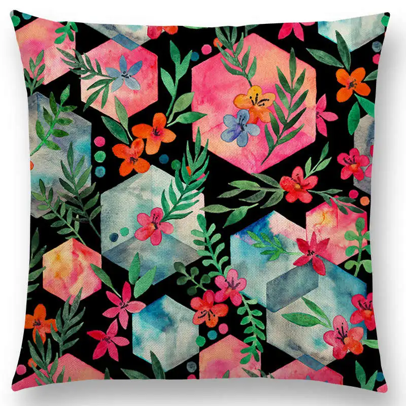 Красивые цветочные краски Красочные листья прекрасные цветы Великолепный