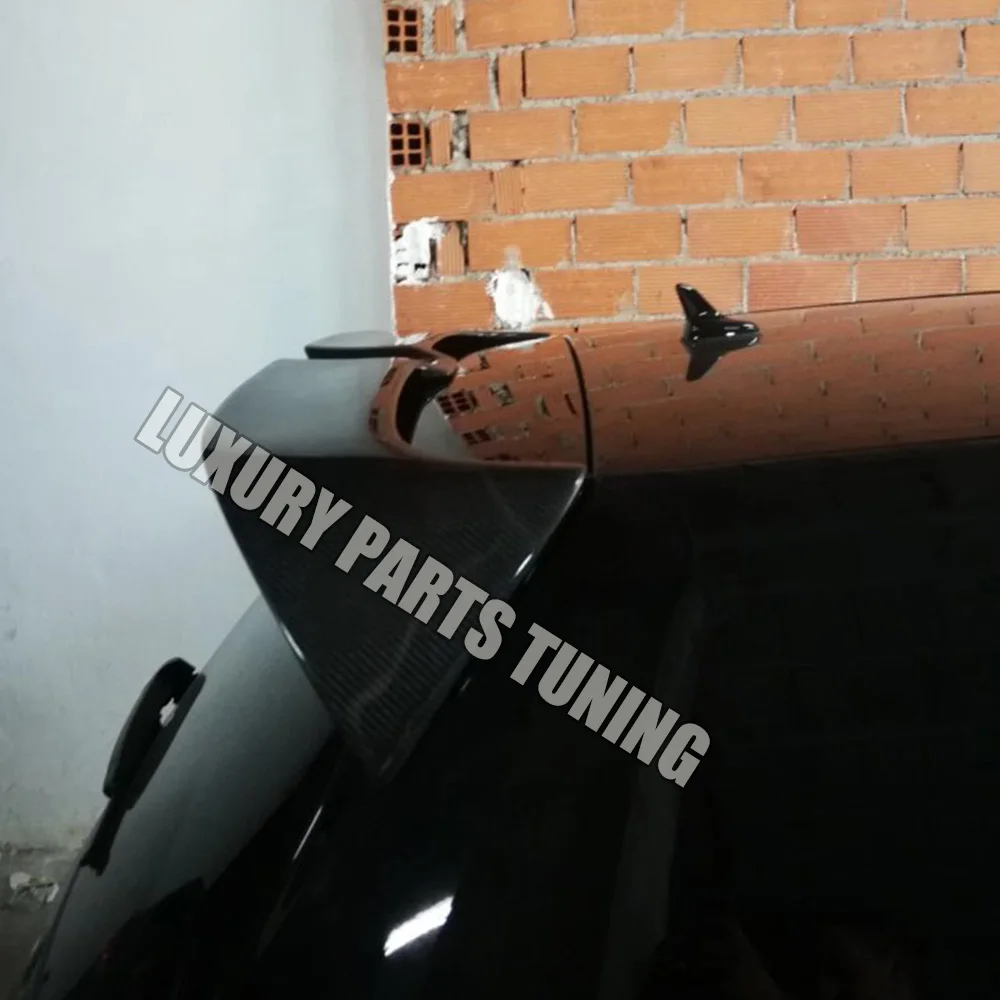 MK7 задний спойлер из углеродного волокна на крышу багажника для Volkswagen Golf 7 VII MK GT I &