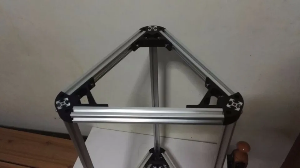 Delta росток kossel k800 3D принтер алюминиевый сплав моторное крепление Нижняя рама+ Верхняя Рамка нижний vertex верхний vertex комплект