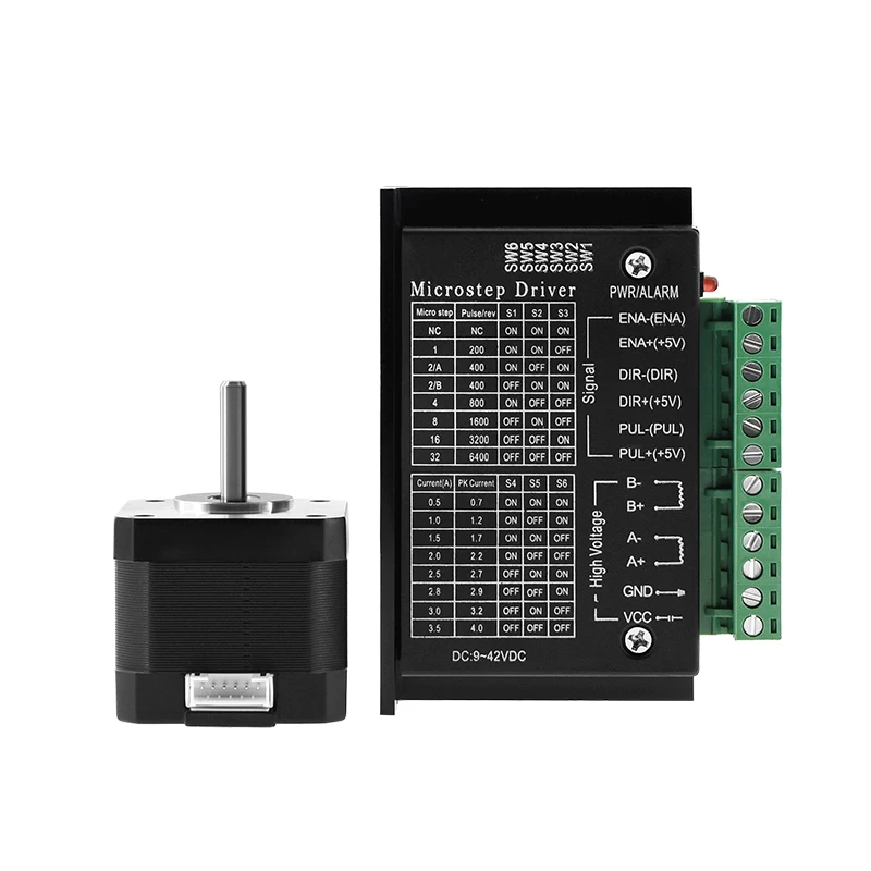3D принтер 4 свинцовый Nema17 шаговый двигатель 42 1.5A (17Hs4401S) с шаговым двигателем Tb6600