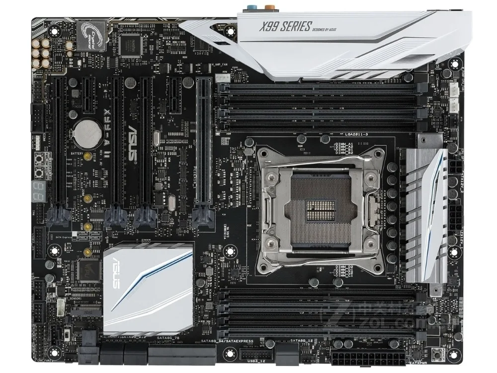Настольная Материнская плата Asus X99 A II LGA 2011 V3 DDR4 для I7 CPU USB2.0 USB3.0 128 ГБ оригинальные