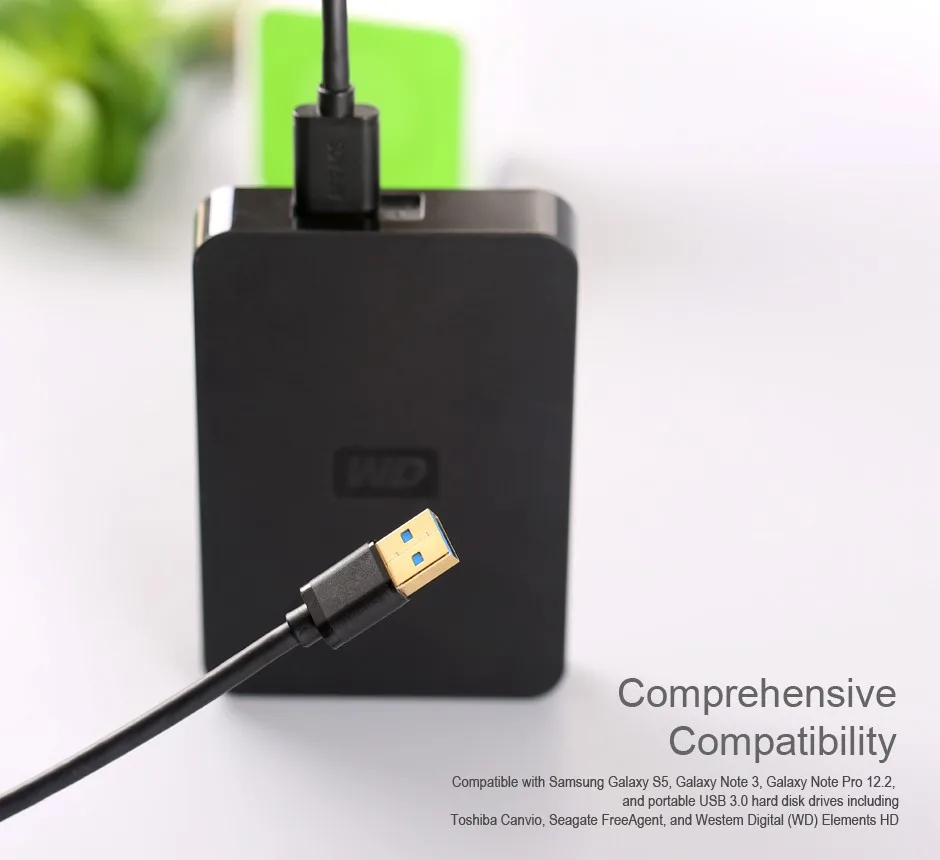 APPACS высокоскоростной Micro USB 3,0 кабель для быстрой зарядки и синхронизации данных USB 3,0 A Мужской к Micro B Мужской USB кабель для samsung Note 3 S5 HD