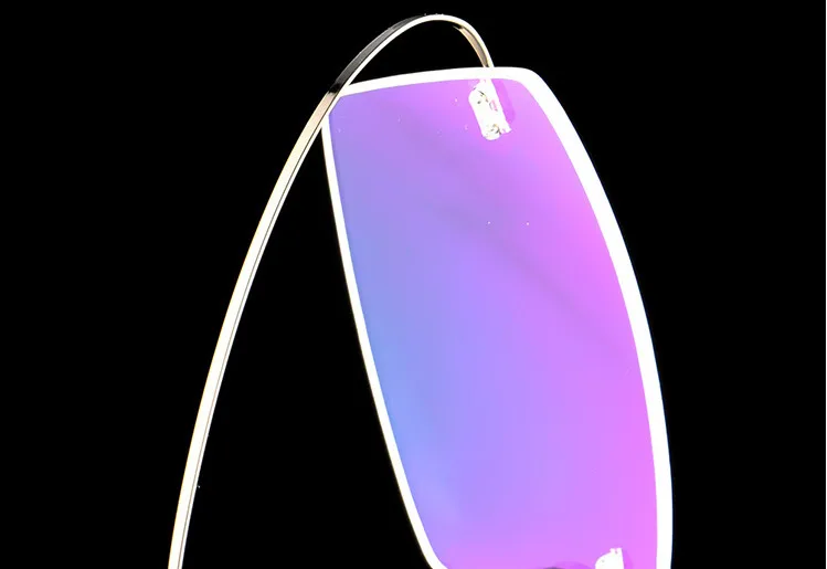 Классический ультра-светильник rimless оправы для очков мужские и женские Титан