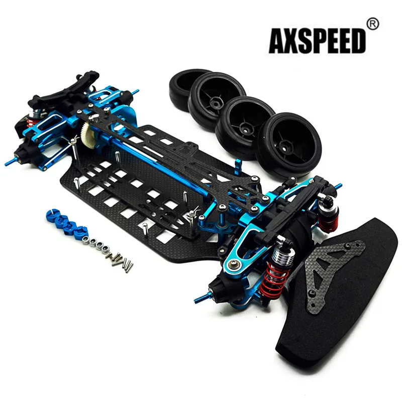 Новейший сплав карбоновый вал привод 1/10 RC туристическая Автомобильная рама