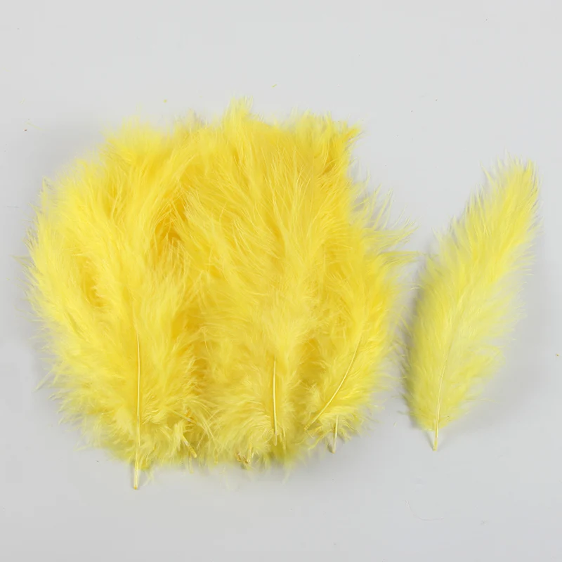 100 шт./лот высокое качество Marabou перо 15-20 см натуральный перышок для вечеринки