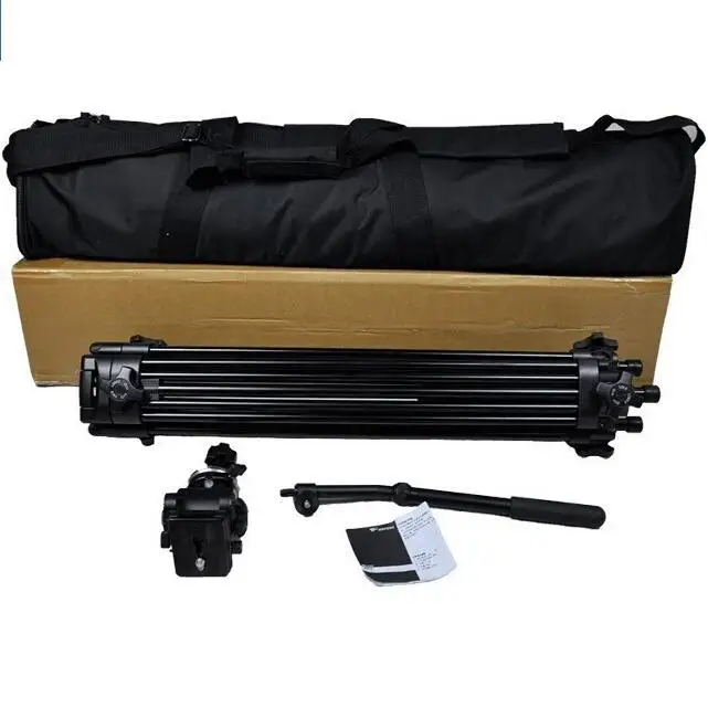 1.8m WEIFENG 717 Fluid head video tripod dslr camcorder professional 6kg bear weight with Bowl Pan Head Carry Bag | Электроника