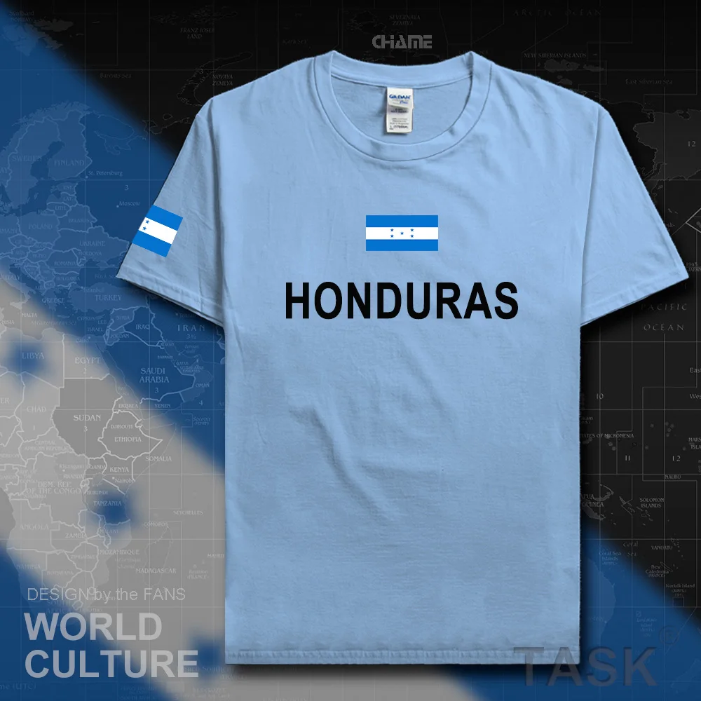 Гондурасская Мужская футболка Мода 2017 трикотажные изделия сборной страны 100%