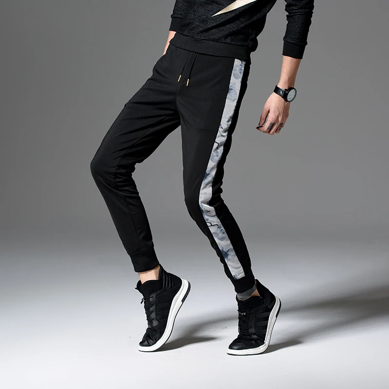 2018 мужские спортивные штаны s фитнес тренировки брюки обтягивающие Jogger с левой