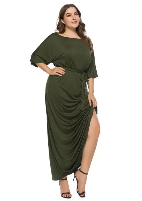 Женские вечерние платья Boho летние с коротким рукавом и высокой талией