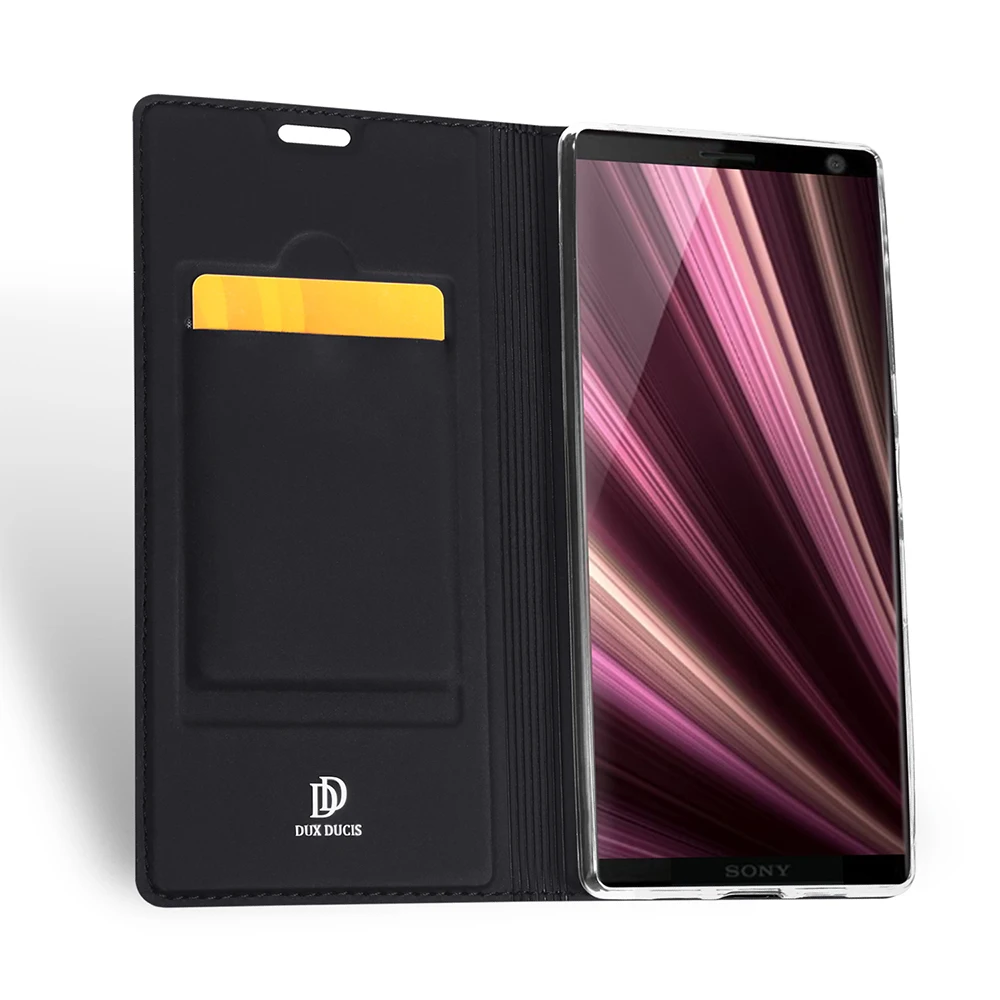 DUX DUCIS кожаный чехол книжка для Sony Xperia 10 Plus 1 бумажник телефона Xperia10 2019