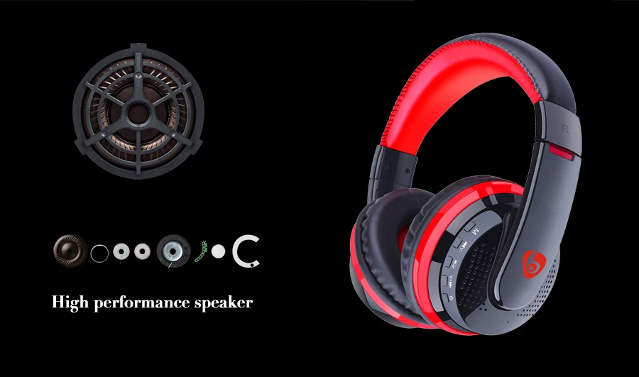 Беспроводные bluetooth-наушники NEWNO с микрофоном, игровая стерео гарнитура с басами для телефона, компьютера, Auriculares