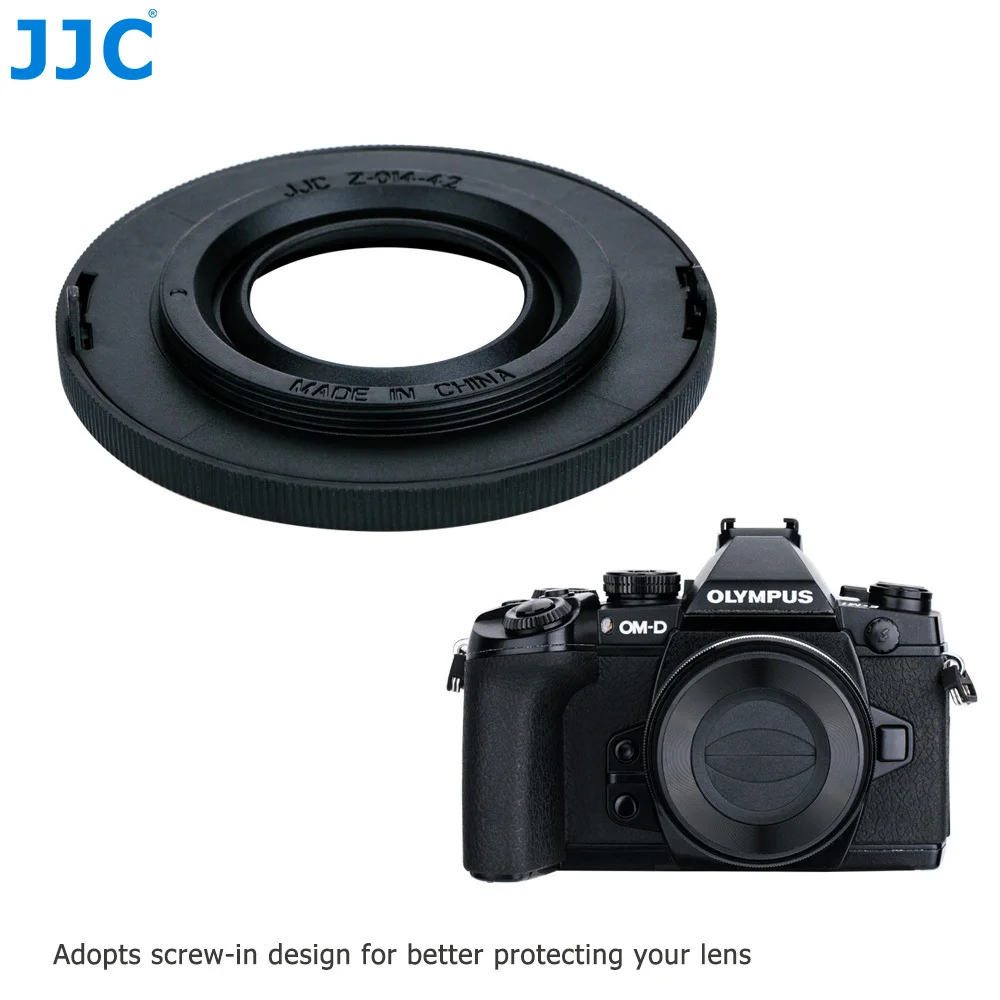 JJC авто крышка объектива для Olympus M. ZUIKO DIGITAL ED 14-42 мм f/3,5-5,6 EZ для Panasonic G Vario12-32mm f/3,5-5,6 ASPH
