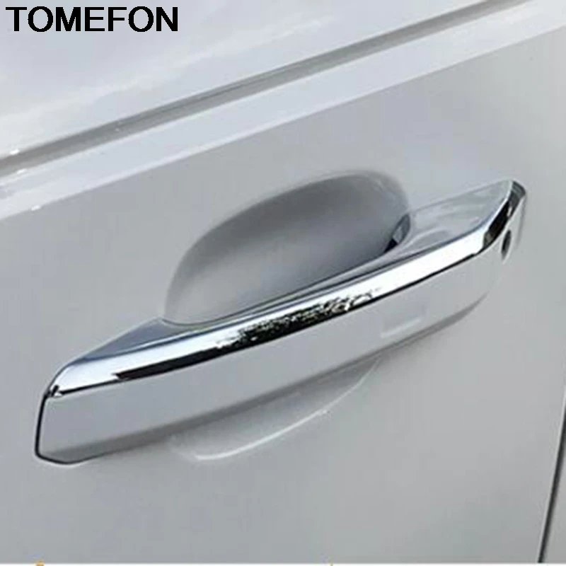 TOMEFON для Audi A4 S4 RS4 B9 A5 S5 RS5 2017 Q5 FY 2018 2019 боковая дверная ручка рамка Крышка отделка