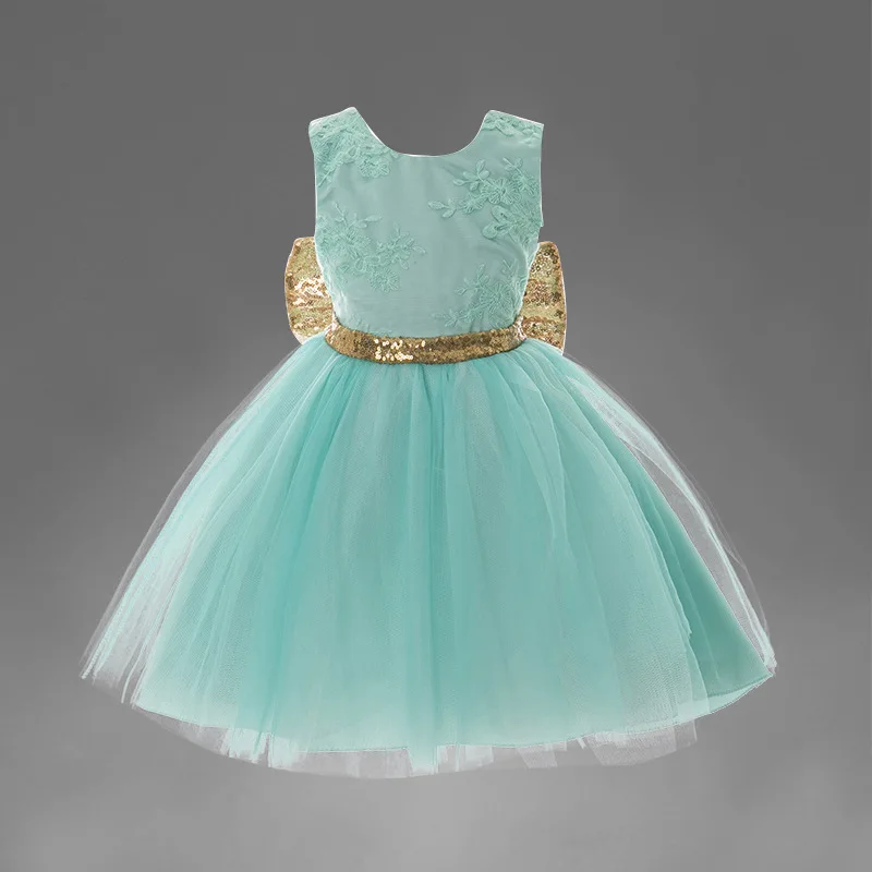 платье летнее платья для девочек Новорожденных одежда девушки цветка свадебные