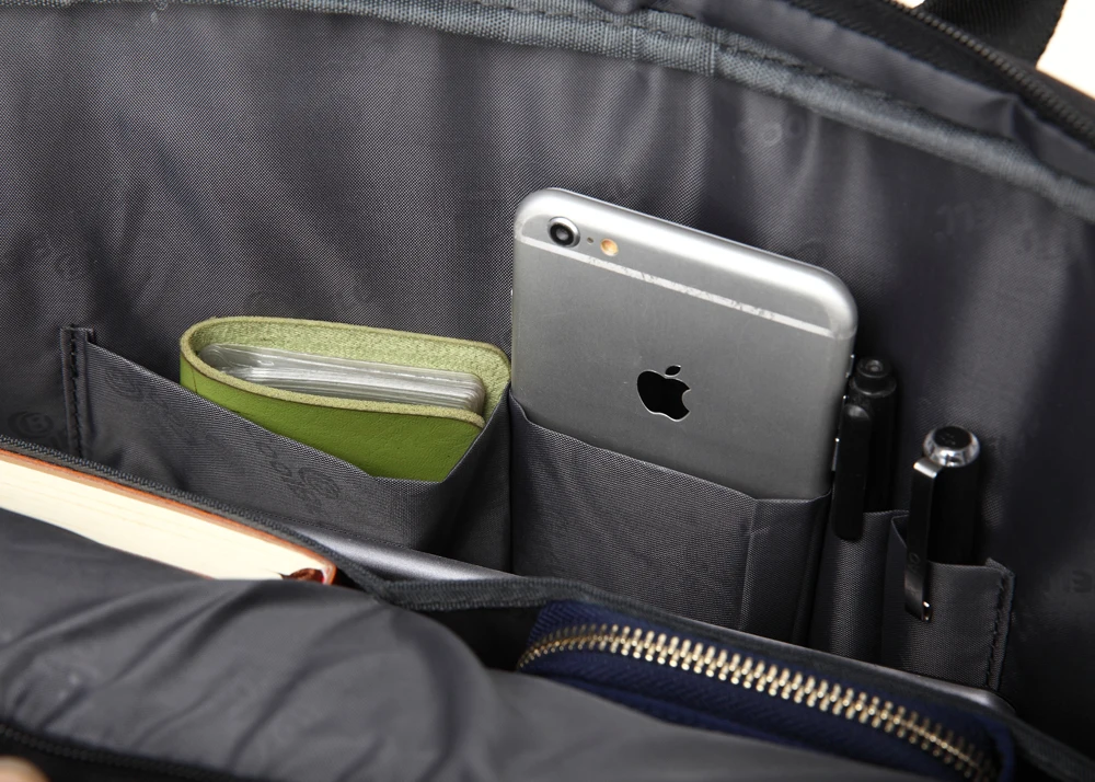 Роскошный деловой портфель для ноутбука сумка ударопрочная чехол компьютера на