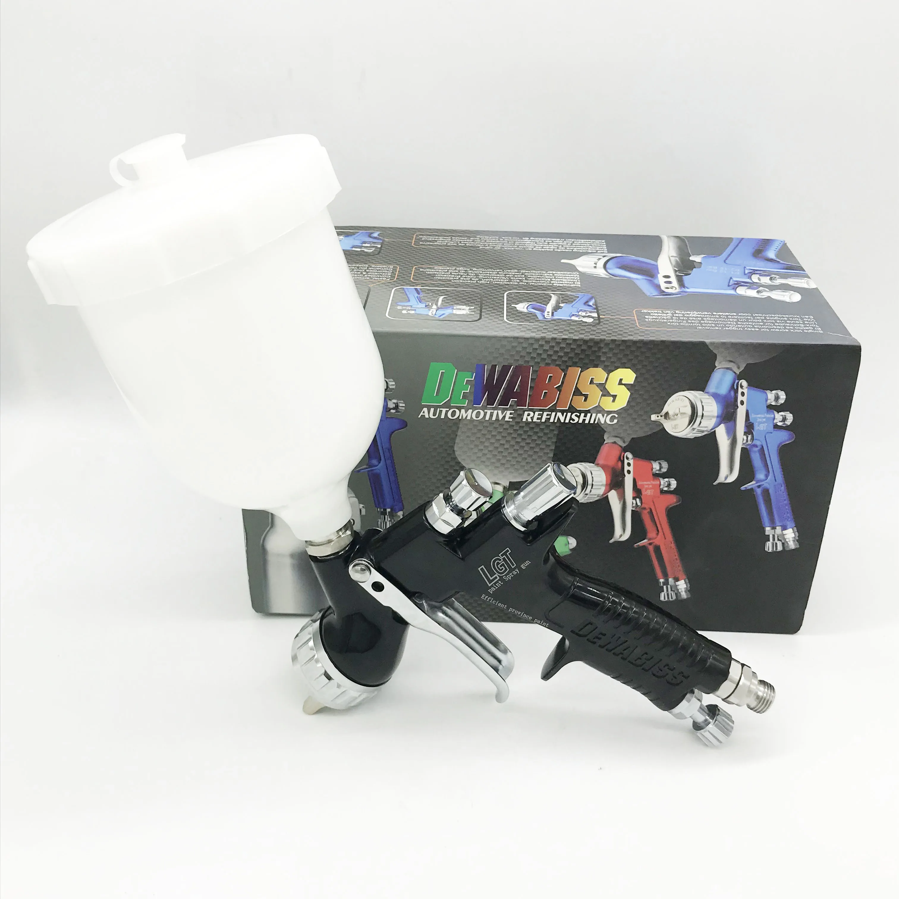 DEWABISS LGT spray paint gun 1.3mm good quality Airbrush airless spray gun for painting cars Pneumatic tool air brush