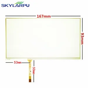 Новый сенсорный экран skylarpu 6,9 дюйма 6,95 дюйма 167*93 мм, панель s для 167 мм * 93 мм, GPS, сенсорный экран, дигитайзер, замена панели