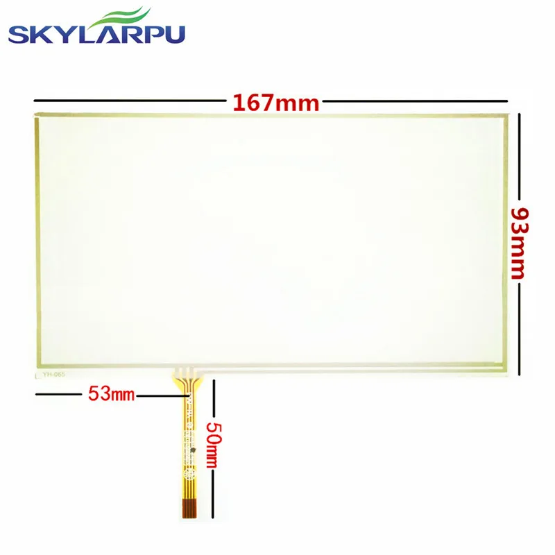 skylarpu New 6.9" inch 6.95" 167*93mm Touch Screen Panels for 167mm*93mm GPS screen digitizer panel replacement | Компьютеры и