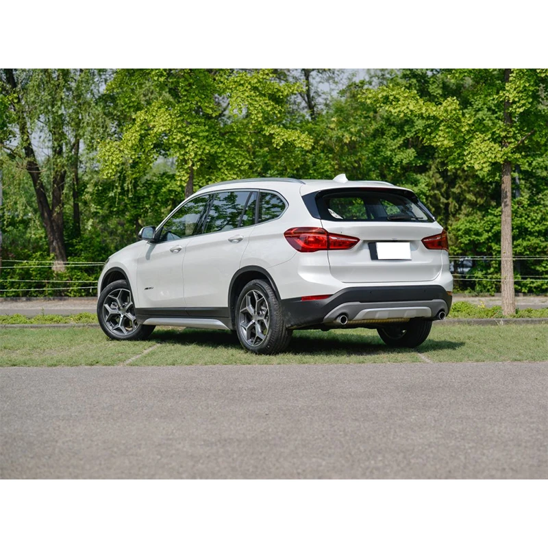 

Car Accessories Exterior Decoration ABS Chrome Front Fog Lamp Light Eyebrow Cover Trim For BMW X1 2016 Car Styling accessories!