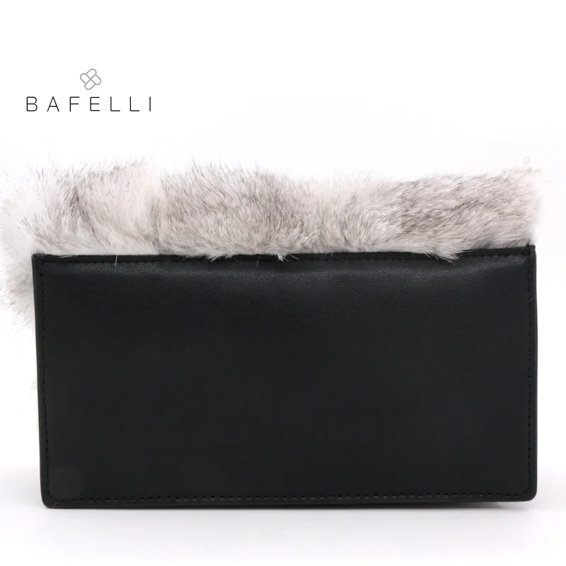 BAFELLI осень и зима Новое поступление настоящая меховая цепочка сумка на плечо