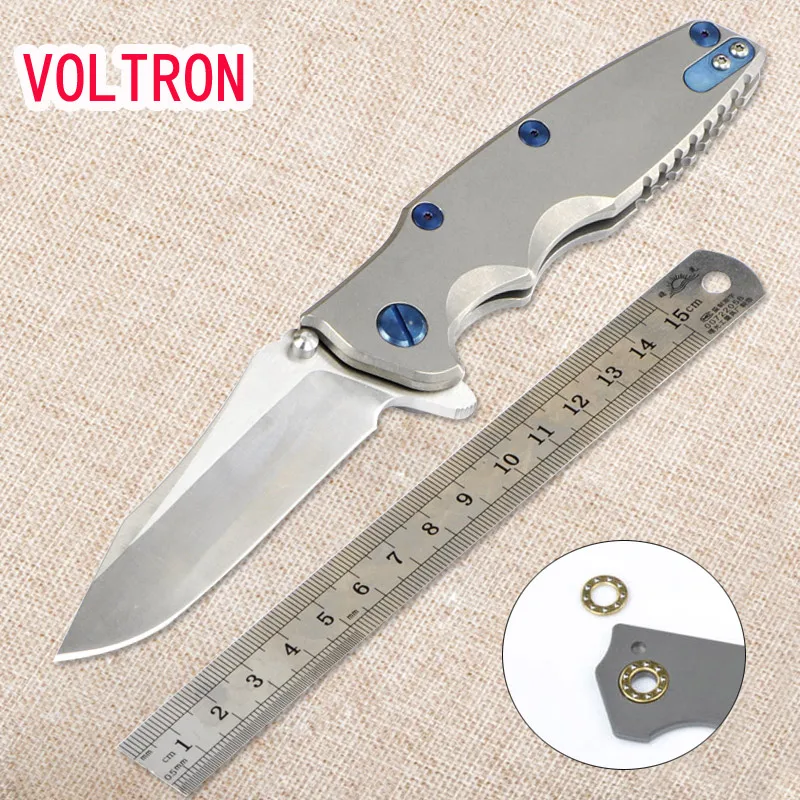 Voltron vzt0392 складной карманный Ножи высокое качество S35VN лезвие tianium ручка сплава