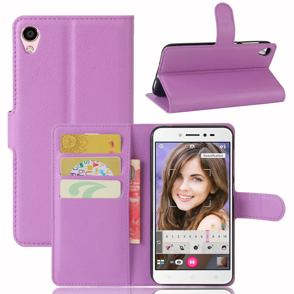 Super PU Leather Case Coque Carcasa For ASUS Zenfone 3 GO ZB501KL Flip Housing fundas Back Shell Cover | Мобильные телефоны и