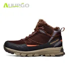Водонепроницаемые походные ботинки для мужчин, зимние уличные спортивные кроссовки, походные ботинки, дышащие теплые флисовые ботинки для снега для мужчин