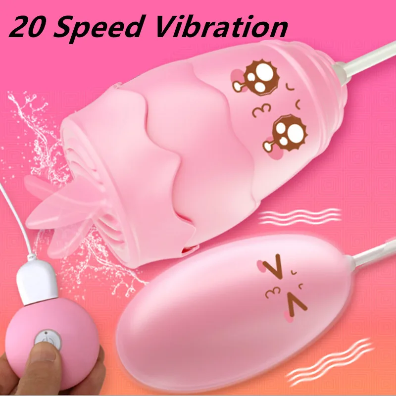 20 скоростей G spot Clitoris силиконовый Вибрационный язык пули яйцо оральные ласки