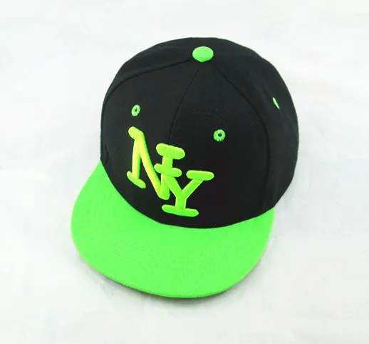 Новое поступление NY дети snapback мультфильм Вышивка хлопок Бейсбол Кепки Обувь для