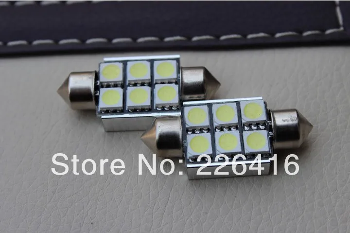 2x Свет номерного знака 6418 Безошибочную 6 SMD LED Mercedes W211 E320 E350 E500 E55 | Автомобили и