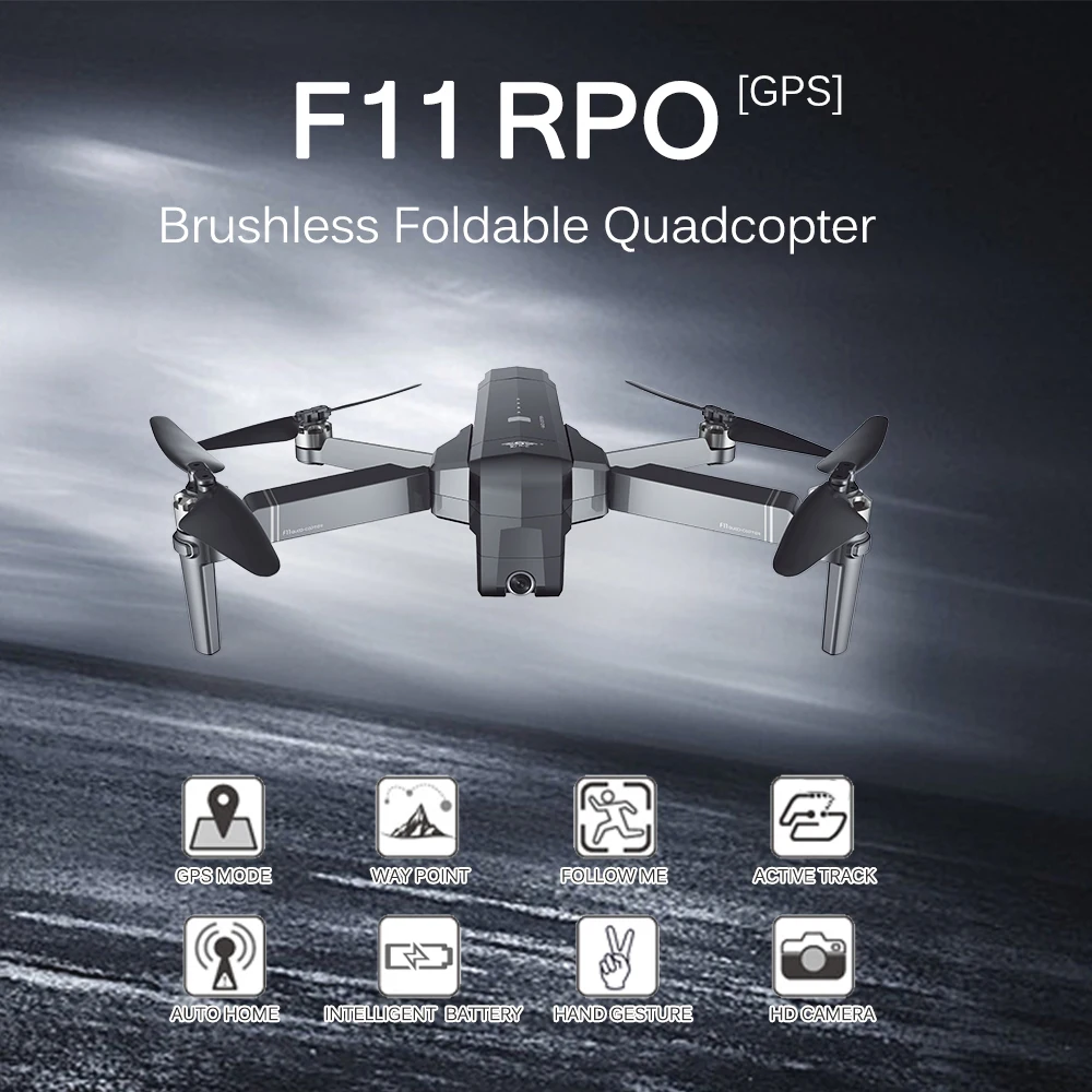 SJ RC F11 PRO 5G Wifi FPV GPS бесщеточный Радиоуправляемый Дрон с камерой 2K 120 ° Широкий угол