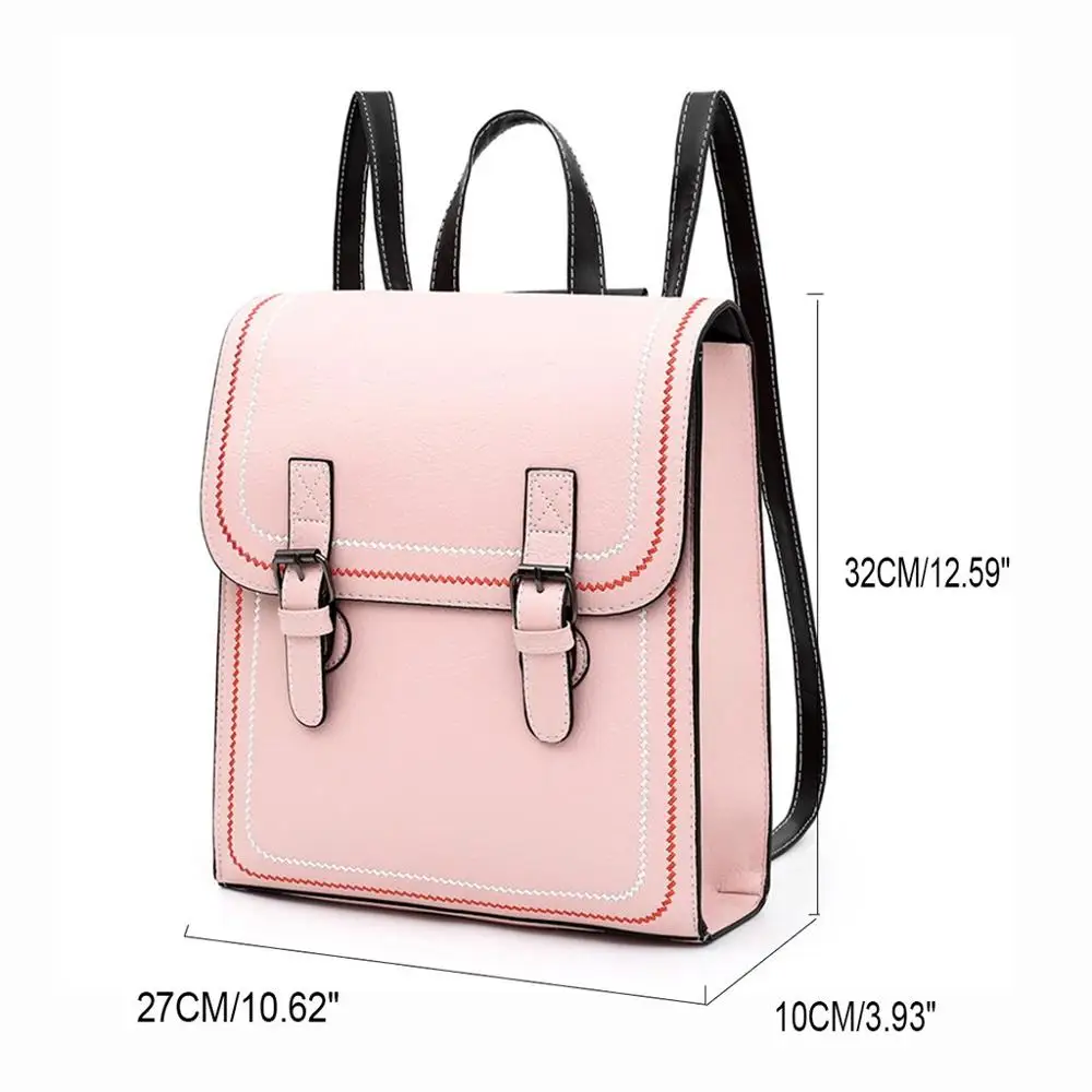 Luxury high quality 2019 new backpack lady retro fashion bag ladies simple style leather | Багаж и сумки