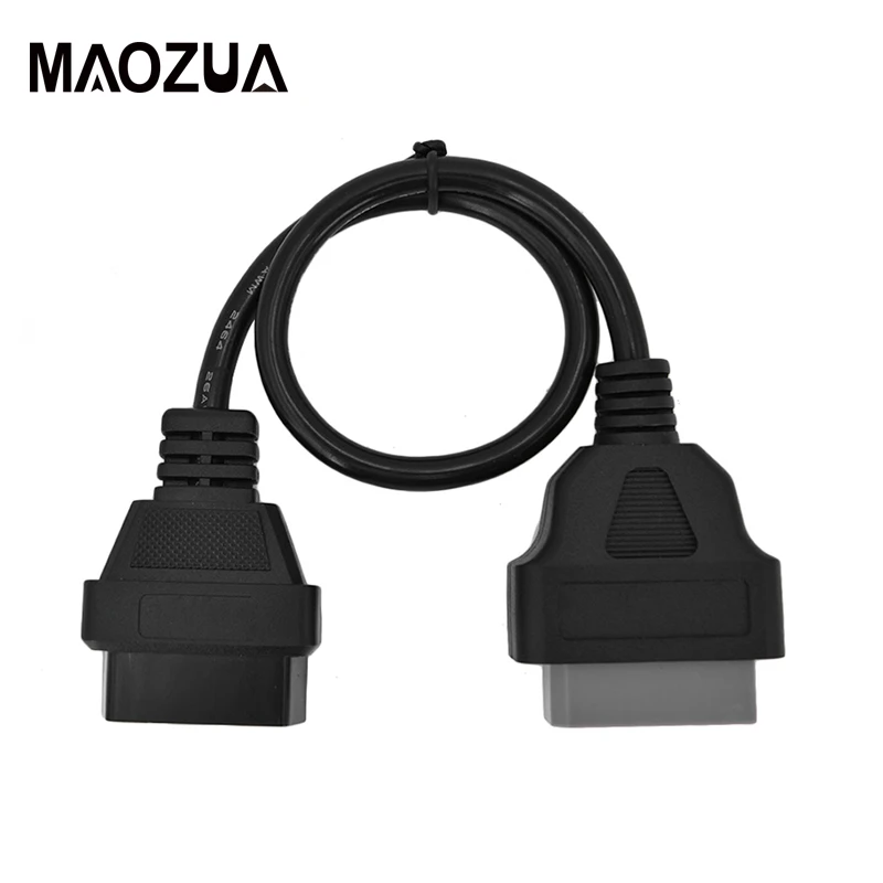 Для Nissan 14Pin к 16pin OBD OBD2 разъем диагностического кабеля OBDII адаптер|obd2 connector|nissan